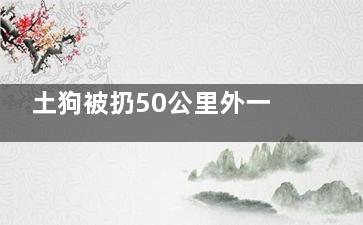 土狗被扔50公里外一星期后跑回家 究竟是怎么一回事(土狗被扔50公里会死吗)